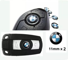 2 PZ. LOGO BMW 11mm ADESIVO CHIAVE TELECOMANDO
