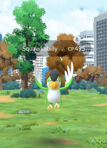 Squawkabilly green - 🟢, 🦜