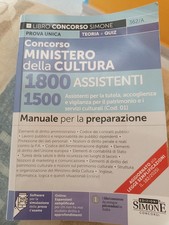 Libro concorso ministero della - libro,