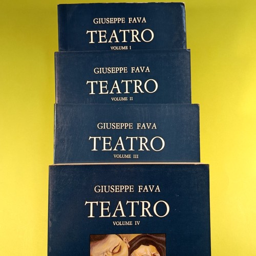 Giuseppe fava teatro - teatro, volumi
