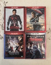 DVD MARVEL Blu-Ray 3D, 4 Film