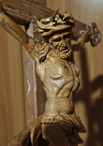 Antico grande cristo - grande,