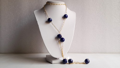 Collana artigianale con - artigianale,