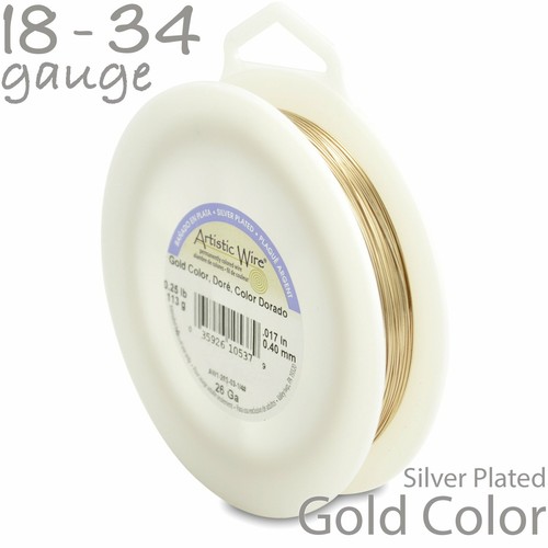 Filo artistico oro 4lb - oro, 1/4lb