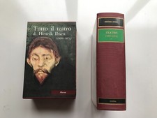 LIBRO TEATRO di IBSEN 1° volume dal 1850 al 1873 MURSIA EDITORE 1968