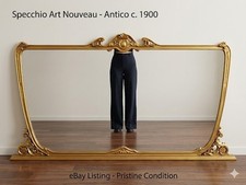 Specchiera Antica Art Nouveau