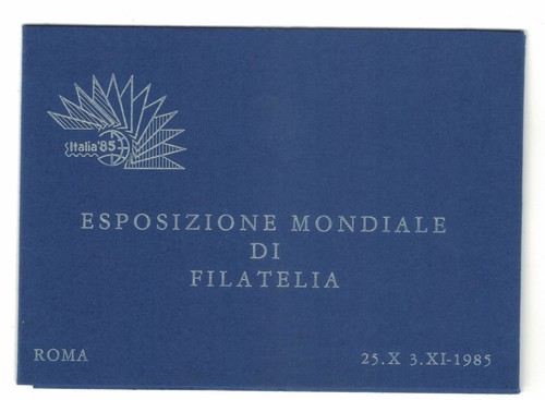 Folderino esposizione mondiale - esposizione,