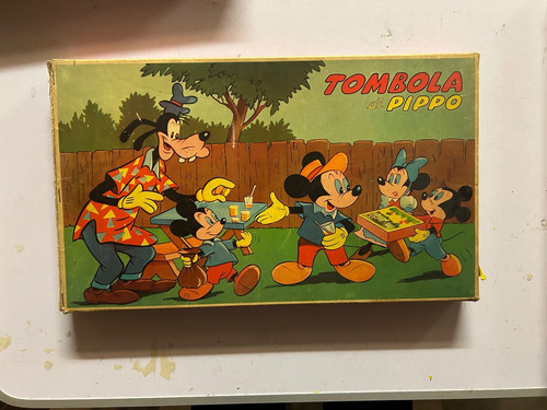 Tombola pippo gioco anni - pippo, 60