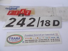 SIGLA " 242 / 18 D" PER FIAT