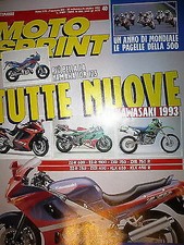 Moto Sprint  N.40  '92:Yamaha TDR 125, Kawasaki KLX 650, Kawasaki ZXR 400  FF09