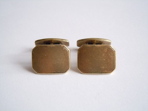 Gemelli vintage placcato - vintage,