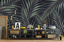 Adesivo murale 3D foglie ramo