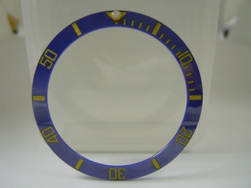 Inserto lunetta ceramica blu