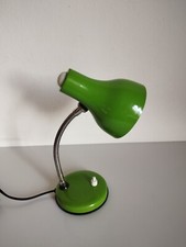 piccola lampada abat - jour in metallo  verde anni '70