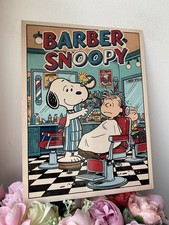 Insegna in metallo da barbiere