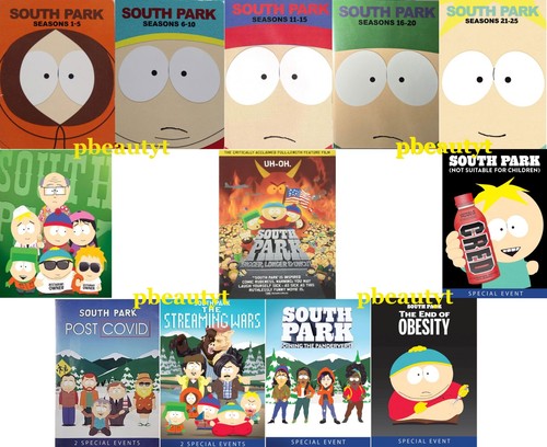 South park seasons 4 - seasons, 1-26+4