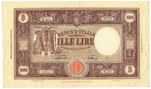 1000 lire barbetti grande - 1000,