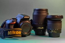 Nikon D3500 + 18-140 VR +