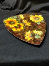 TRIS DI VASSOI IN VETRO