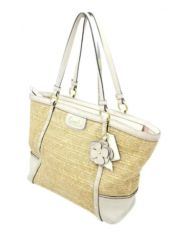 Borsa coach paglia - coach, con