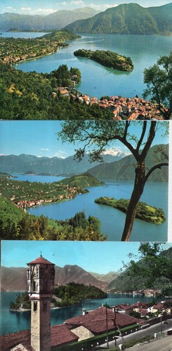 Lotto 8 cartoline lago - lotto, n.