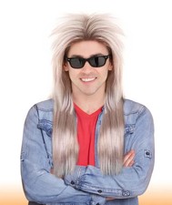 70's Disco Men's Wig – Brown