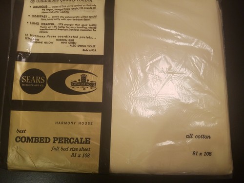 Lenzuolo letto sears - letto, roebuck