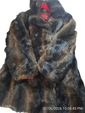 Cappotto Tyber visone finto 46
