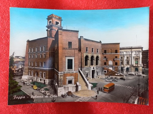 Cartolina foggia palazzo - cartolina,