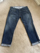 Jeans denim cimosa rosso marca