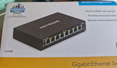 Netgear gs308e plus switch - netgear,