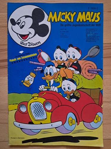 Topolino del 6 1971 - topolino, con