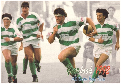 Libro rugby yearbook 1992 - rugby,