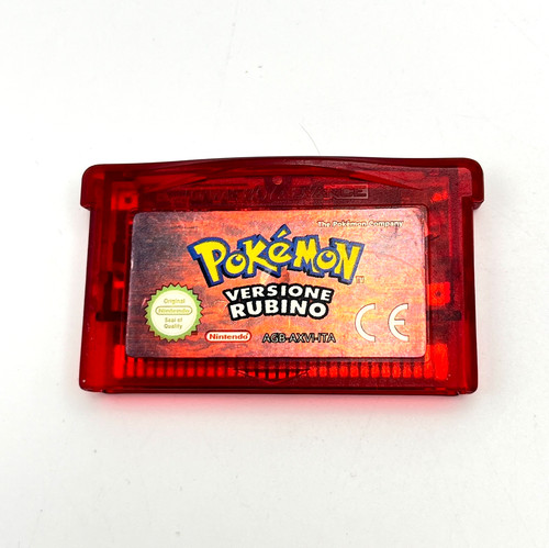 Cartuccia pokemon rubino - cartuccia,