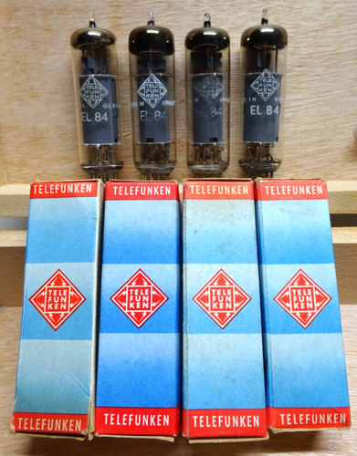 Telefunken el84 oltre - 4x:, |