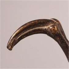 13849 Delicato Ciondolo In Bronzo Bobo Burkina Faso Kalao Uccello