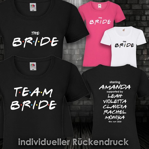 Shirt jga matrimonio friends - t-shirt,