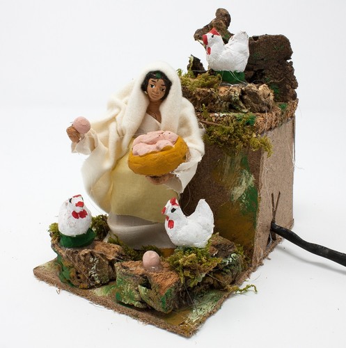 Pastore per presepe - presepe, in