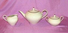 SERVIZIO CERAMICA PORCELLANA ORO TEIERA LATTIERA ZUCCHERIERA MITTERTEICH BAVARIA