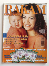 Rivista Rakam Lavori Pratici N.3 Marzo 1998 Punto Croce Ricamo Cucito