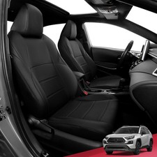 FREESOO RAV4 Coprisedili - Set completo coprisedili auto su misura per Toyota RAV...