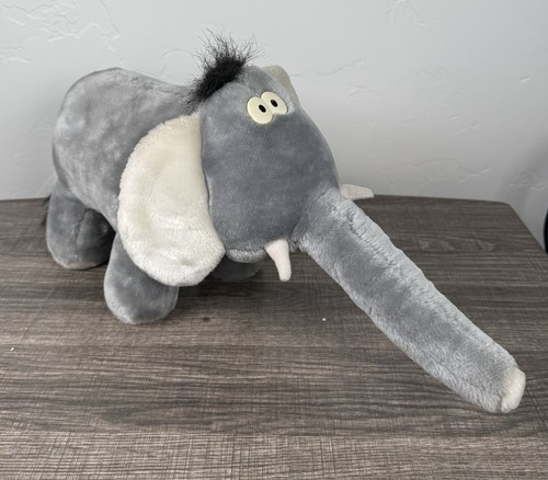 Peluche elefante grigio