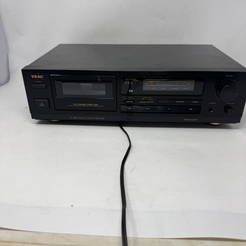 Teac 480 stereo cassette - v-480,