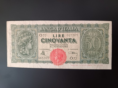Banconota italia turrita - banconota,