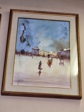 Gigi ROLLA Quadro Olio Su Tela