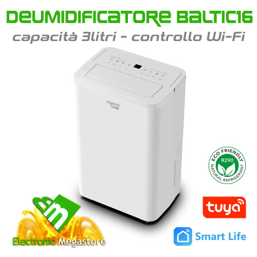 Deumidificatore 16l portatile - deumidificatore,