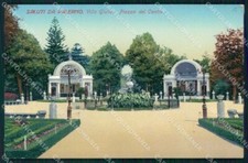 Palermo Città Saluti da Villa Giulia Piazza del Centro Foto cartolina RB9622