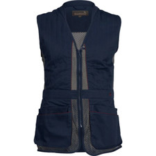 Gilet da tiro Seeland uomo Skeet II Waistocat classico blu Skeet Vest