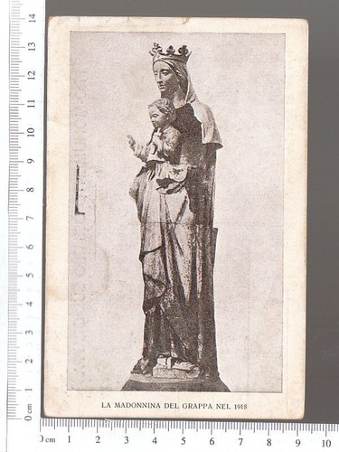 Cartolina madonnina del - cartolina,