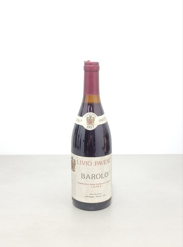 Barolo livio pavese - barolo, 1987